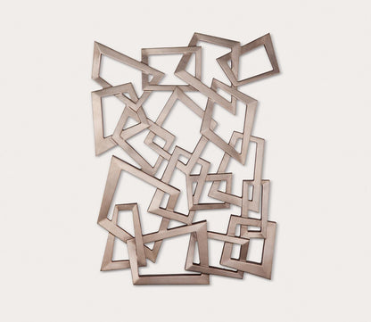 Silver Sculpture Wall Hanging by Bassett Mirror