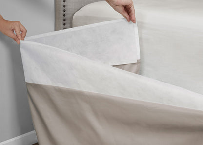 Simple Fit Wrap Around Adjustable Bedskirt by Madison Park