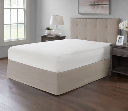 Simple Fit Wrap Around Adjustable Bedskirt by Madison Park