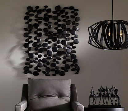 Skipping Stones Forged Iron Wall Art by Uttermost