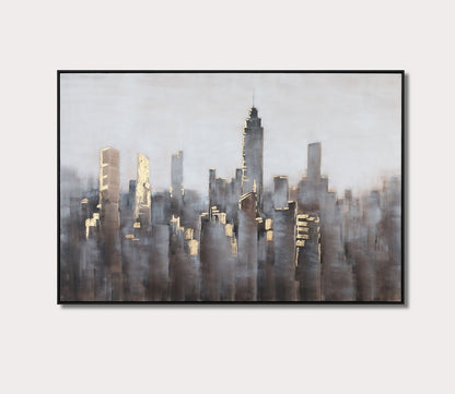 Skyline Hand Painted Canvas by Uttermost