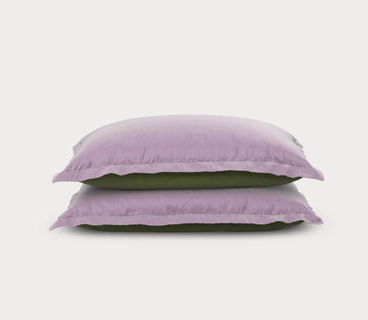 Soft Touch Bamboo Reversible Duvet Cover and Sham Set Separates by PureCare