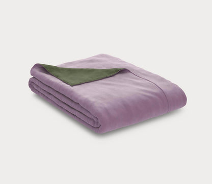 Soft Touch Bamboo Reversible Duvet Cover and Sham Set Separates by PureCare