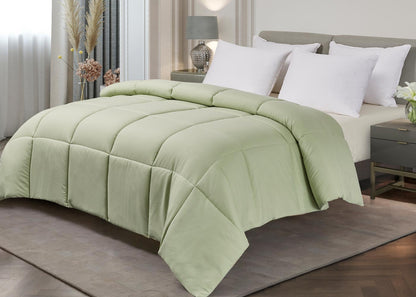Solid Microfiber Down Alternative Comforter by Blue Ridge Home