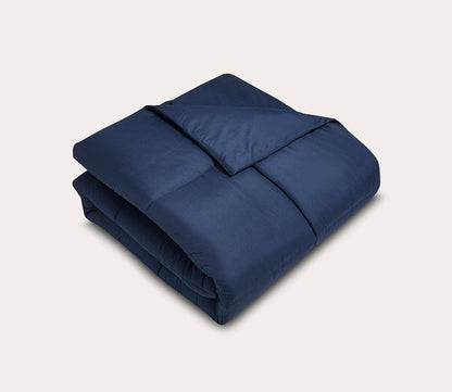 Solid Microfiber Down Alternative Comforter by Blue Ridge Home