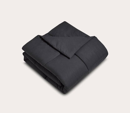 Solid Microfiber Down Alternative Comforter by Blue Ridge Home