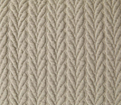 Songe Herringbone Cotton Coverlet by Yves Delorme