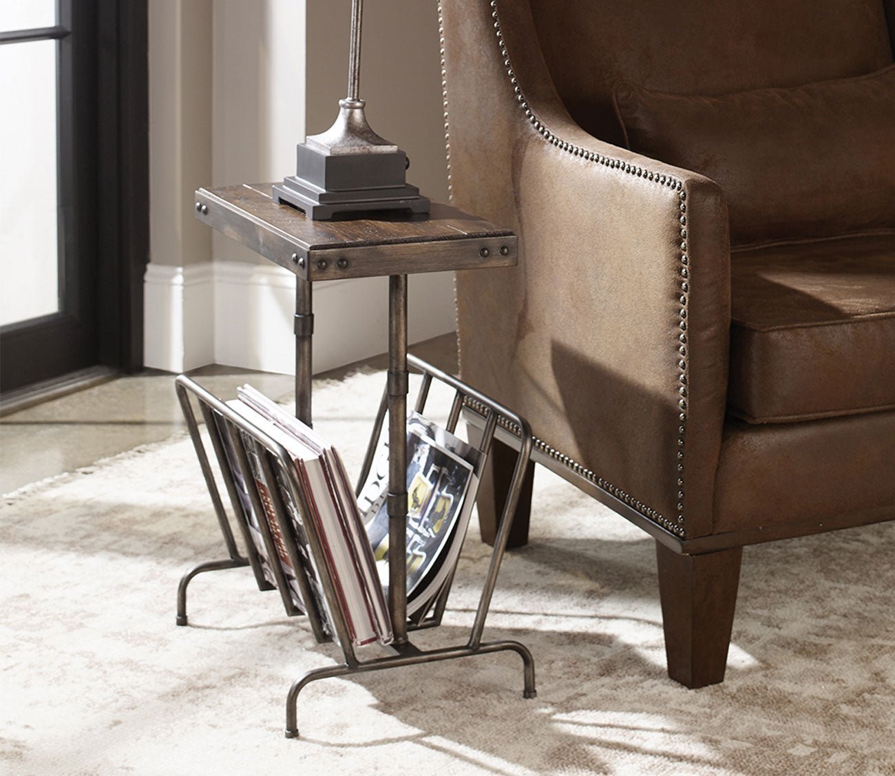 Sonora Magazine Accent Table