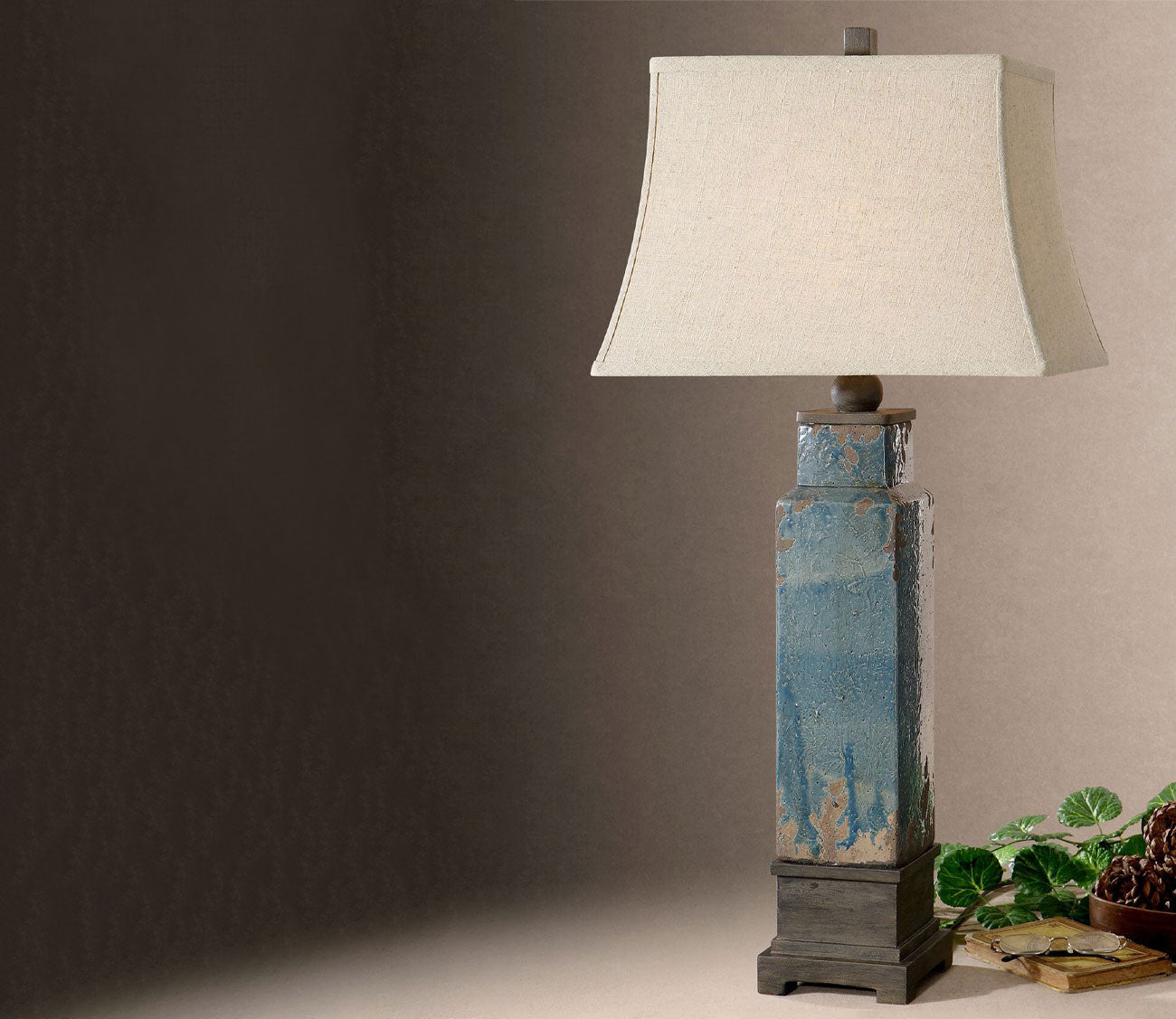 Soprana Blue Table Lamp