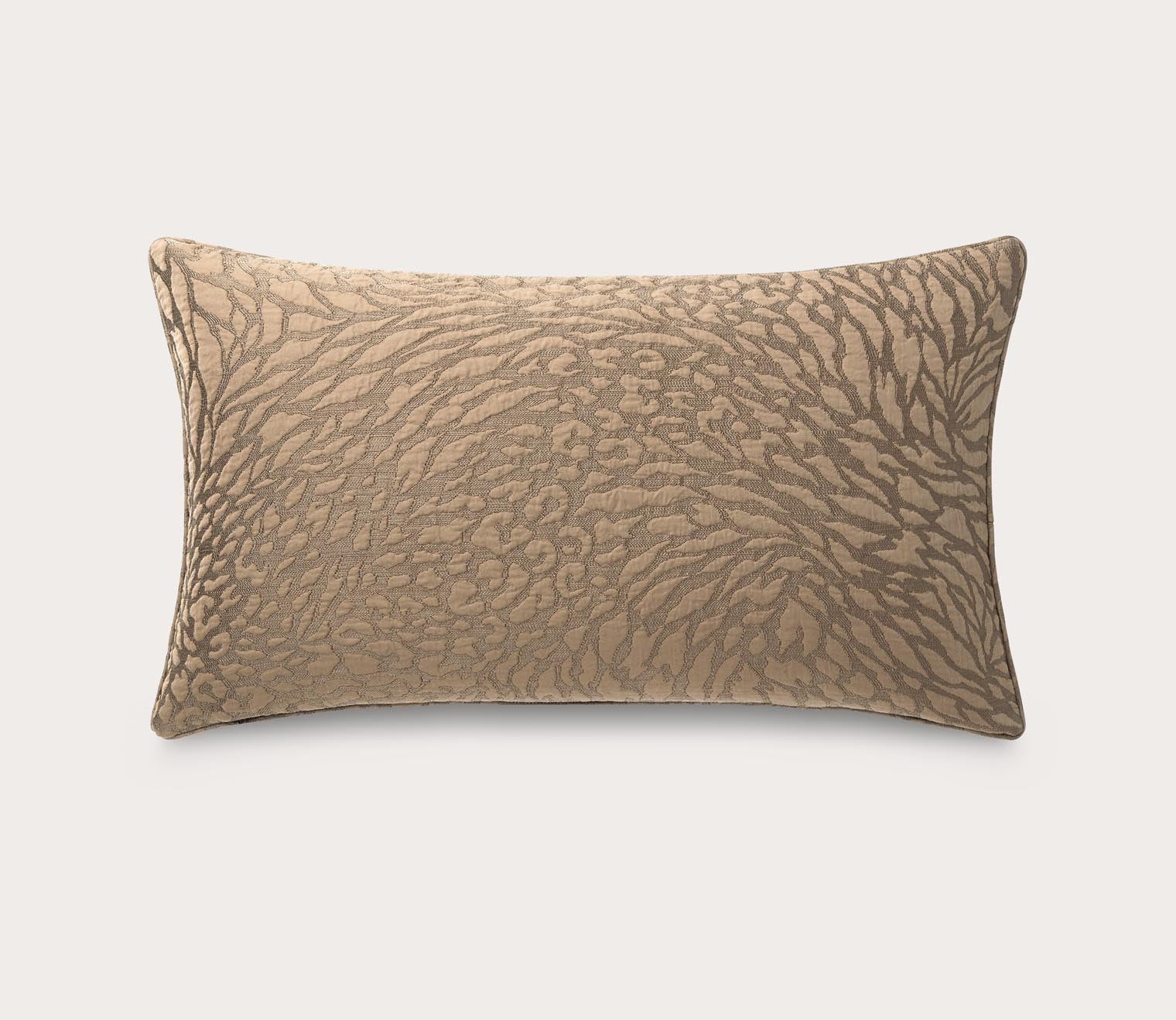 Souvenir Abstract Textured Cotton Silk Decorative Pillow