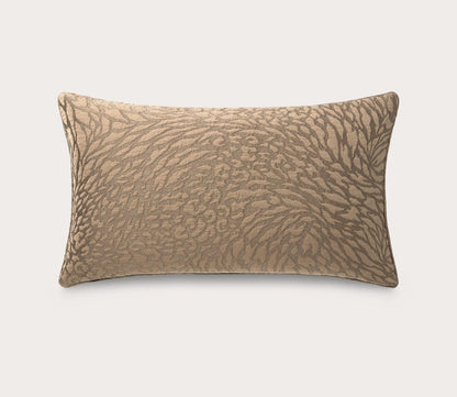 Souvenir Abstract Textured Cotton Silk Decorative Pillow by Yves Delorme