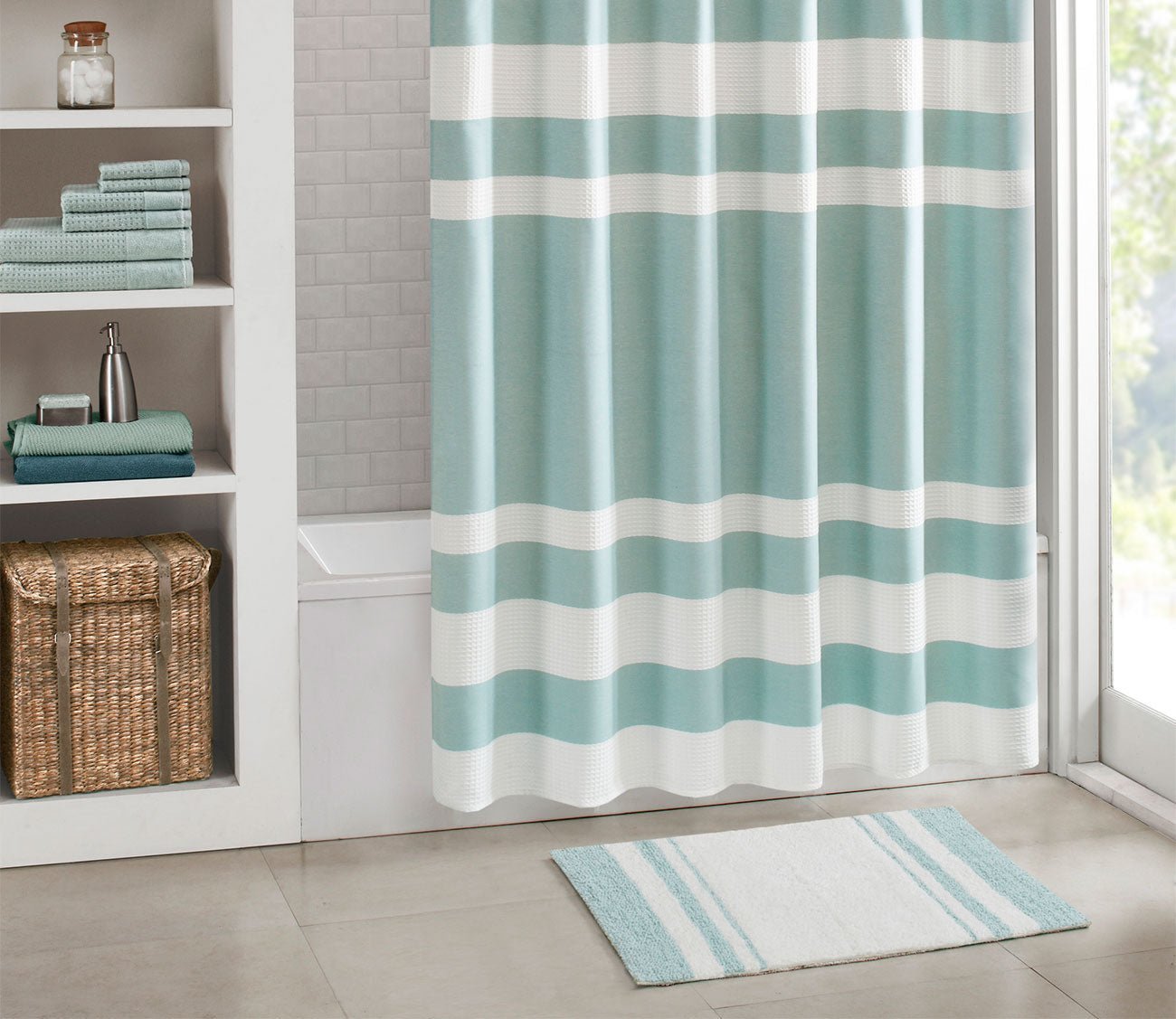 Spa Cotton Bath Rug by Madison Park