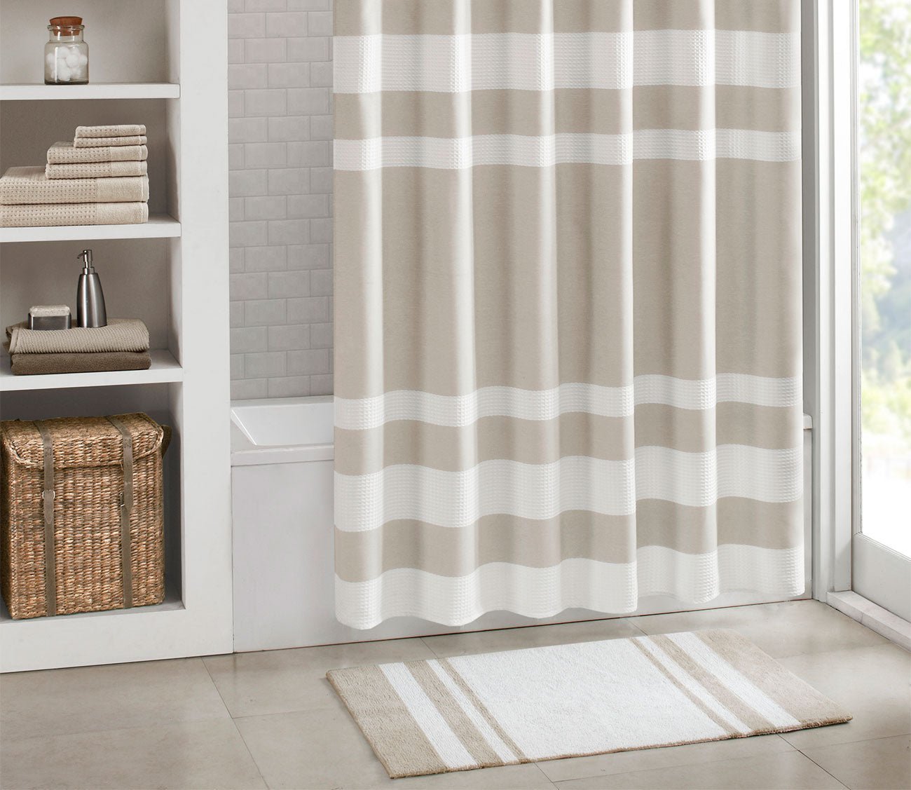 Spa Cotton Bath Rug by Madison Park