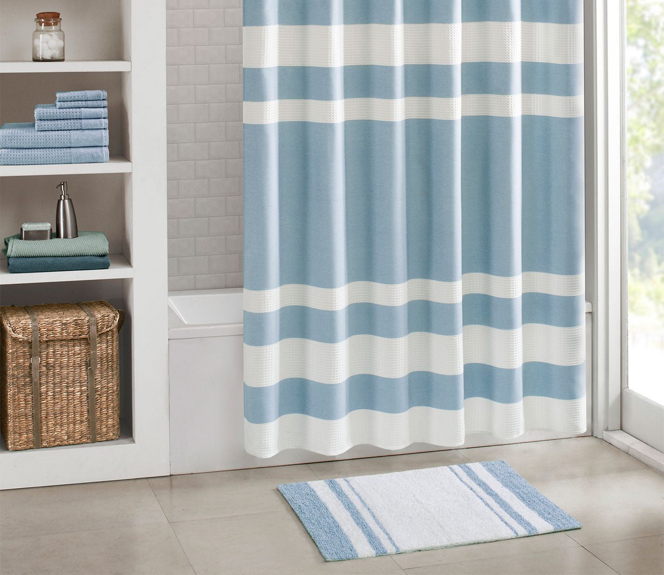 Spa Cotton Bath Rug by Madison Park
