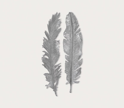 Sparrow Silver Wall Decor Set of 2 by Uttermost