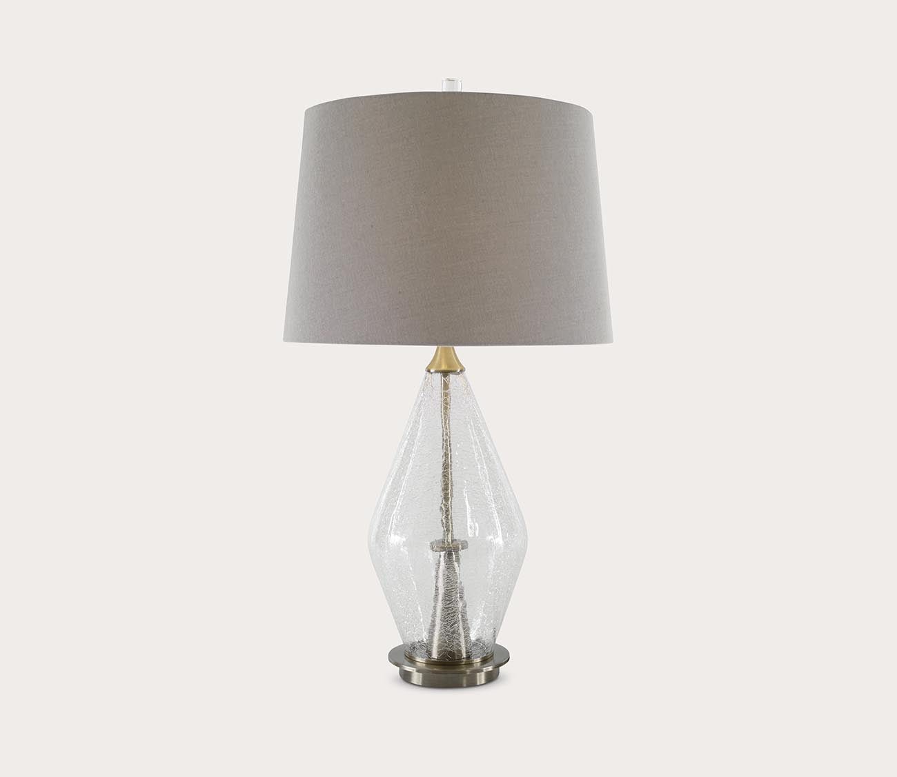 Spezzano Crackled Glass Table Lamp by Uttermost