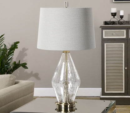 Spezzano Crackled Glass Table Lamp by Uttermost