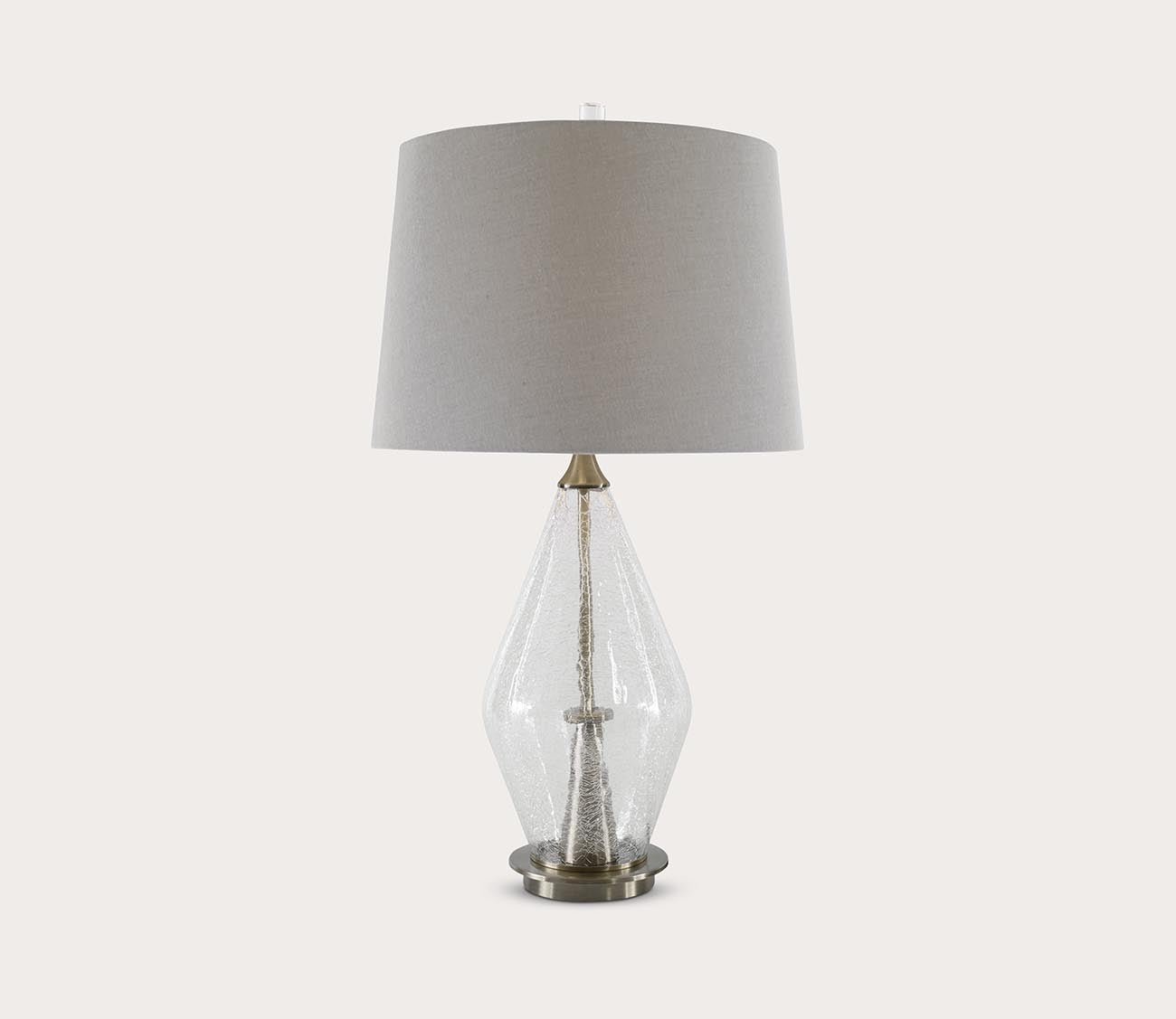 Spezzano Crackled Glass Table Lamp by Uttermost