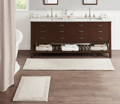 Splendor Reversible Bath Rug by Madison Park Signature