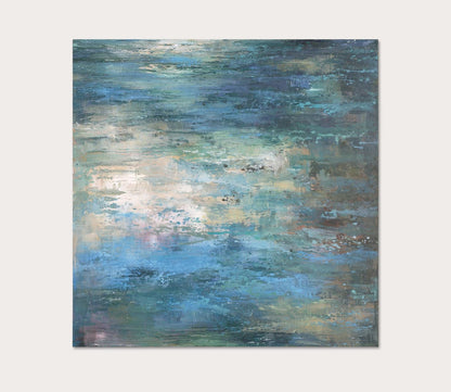 Splish Splash Hand Painted Canvas by Uttermost