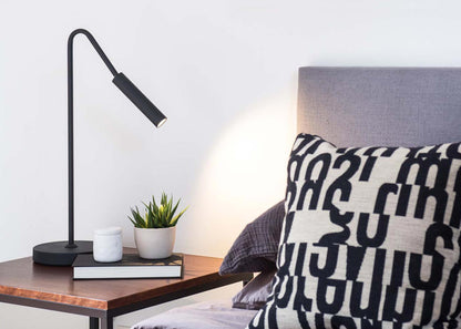 Spotlight Matte Black Task Table Lamp by Nova Lighting