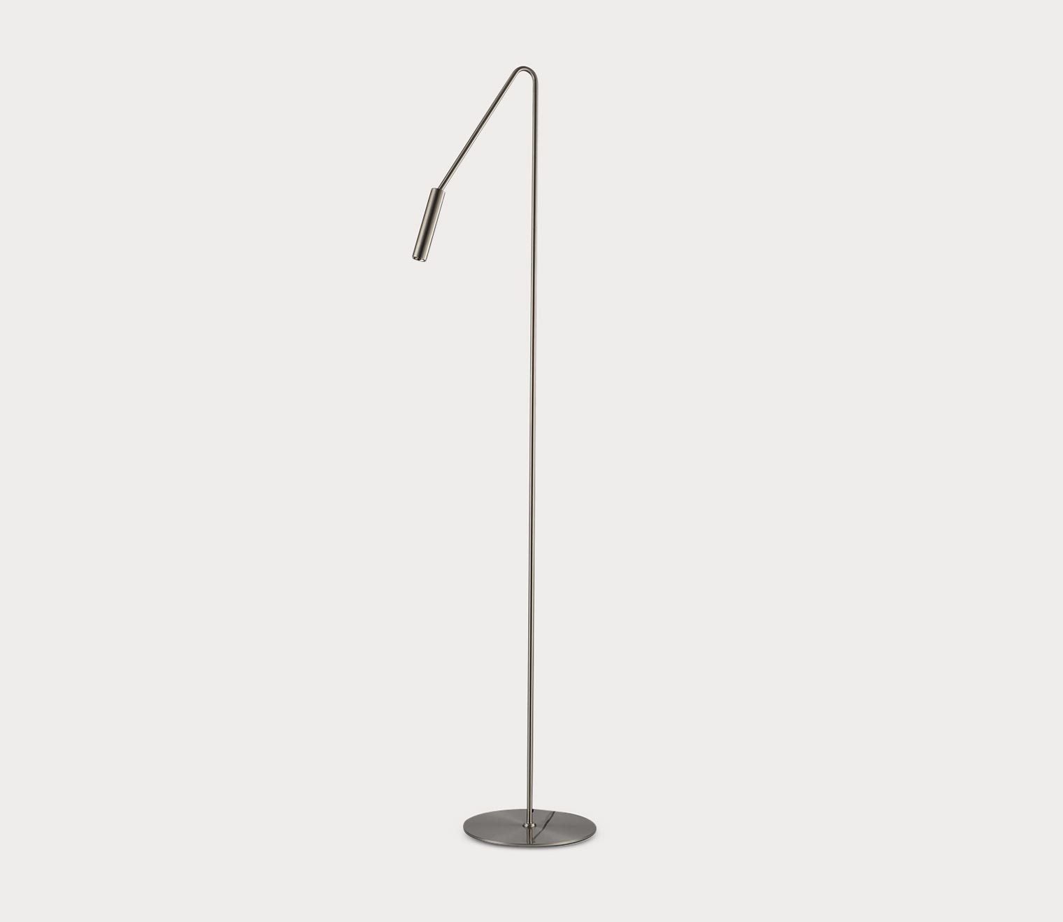 Spotlight Satin Nickel Task Floor Lamp