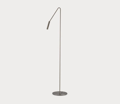 Spotlight Satin Nickel Task Floor Lamp by Nova Lighting