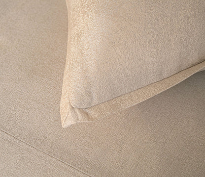 Stardust Metallic Shimmer Throw Pillow by Ann Gish
