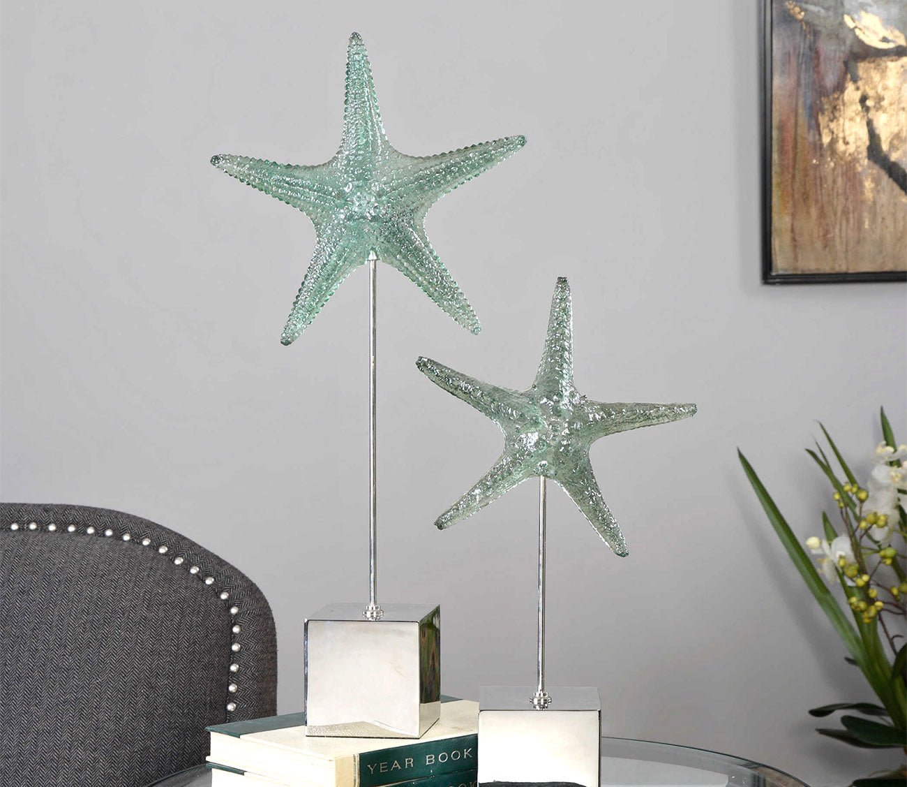 Starfish Sculpture Set of 2