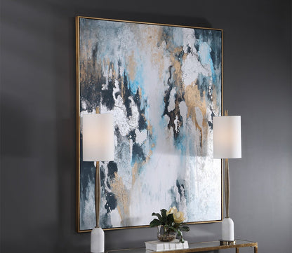 Stormy Seas Hand Painted Canvas by Uttermost
