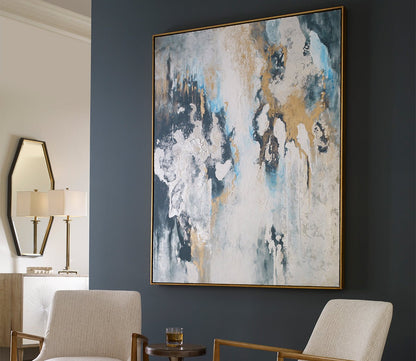 Stormy Seas Hand Painted Canvas by Uttermost