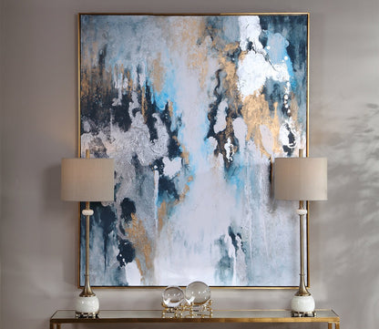 Stormy Seas Hand Painted Canvas by Uttermost