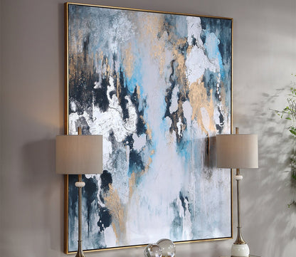 Stormy Seas Hand Painted Canvas by Uttermost