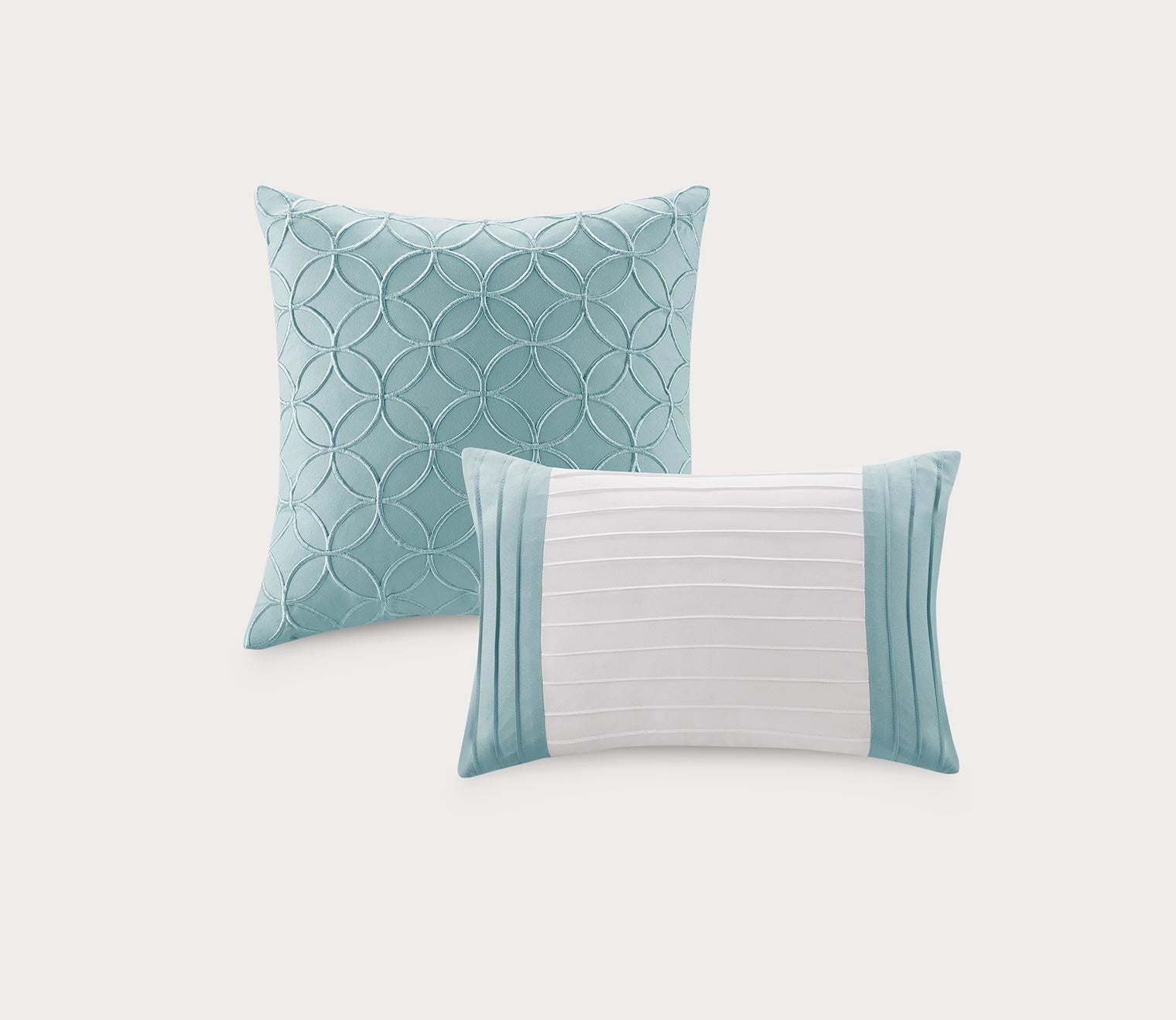 Stratford Embroidered Microfiber 8-Piece Comforter Set by Madison Park