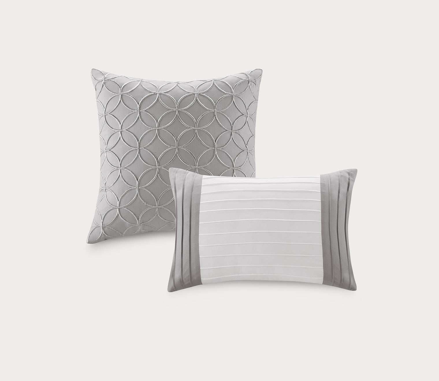 Stratford Embroidered Microfiber 8-Piece Comforter Set by Madison Park