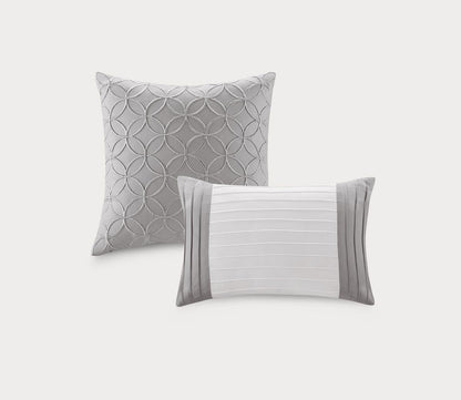 Stratford Embroidered Microfiber 8-Piece Comforter Set by Madison Park