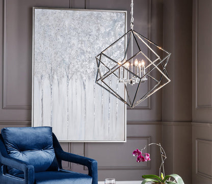Strength In Numbers Hand Painted Canvas by Uttermost