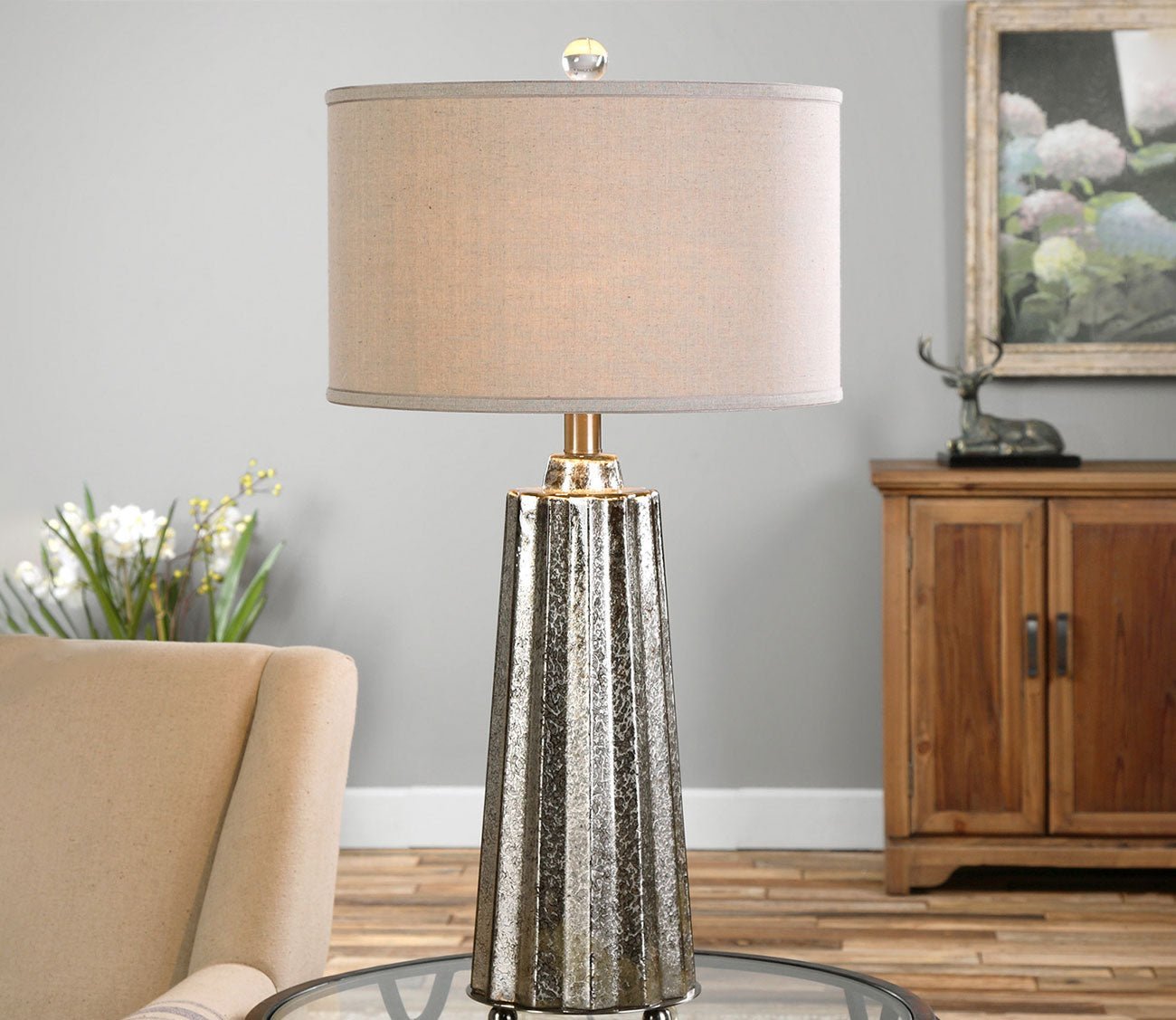 Sullivan Mercury Glass Table Lamp