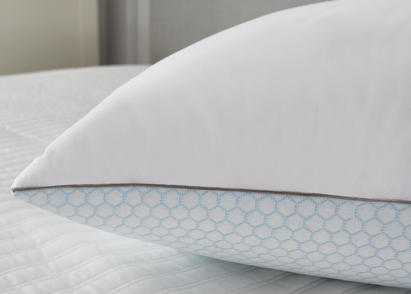 Summer and Winter White Goose Feather Pillow 2-Pack by Elle Décor