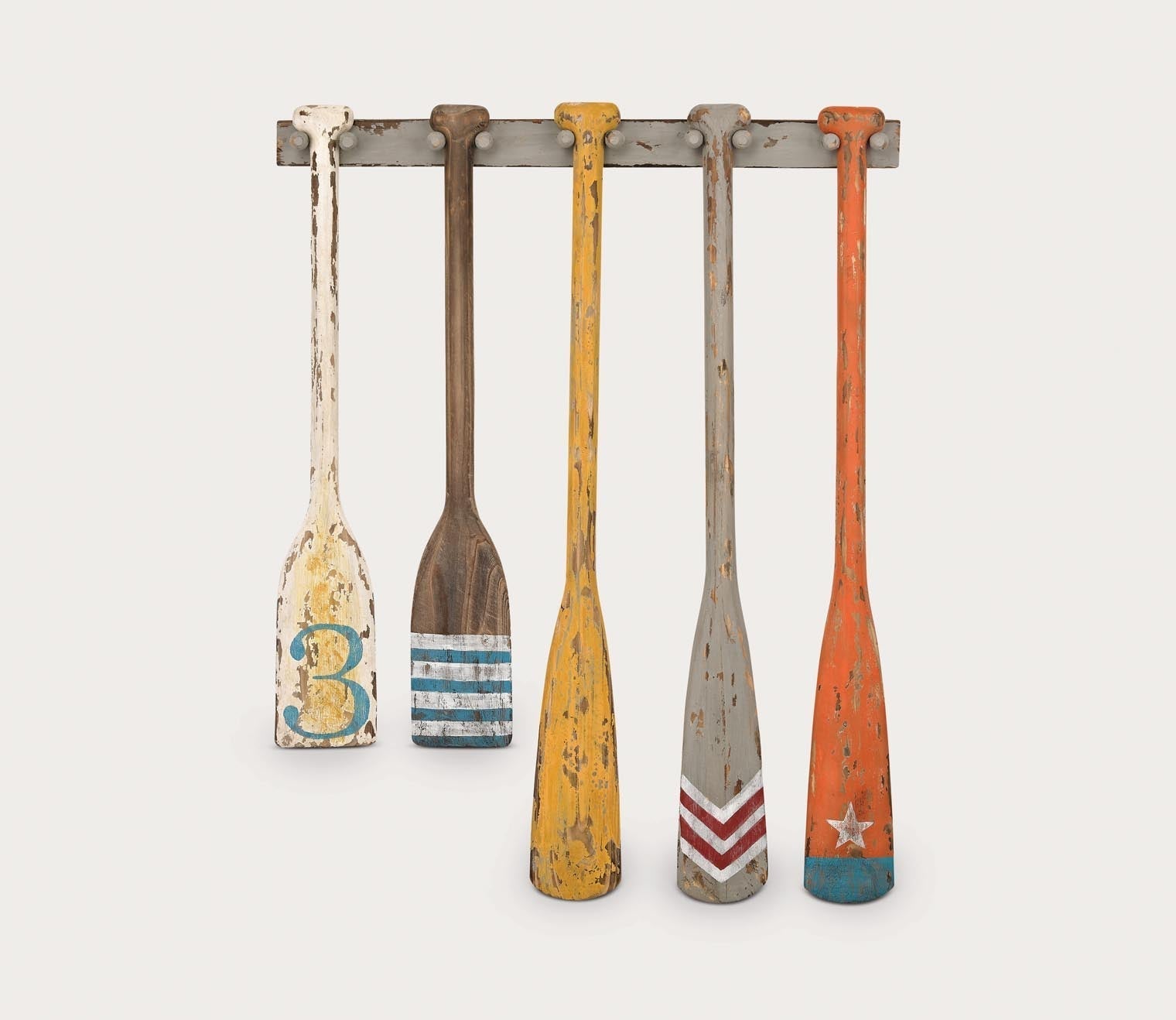 Summer Oars Dimensional Wall Art