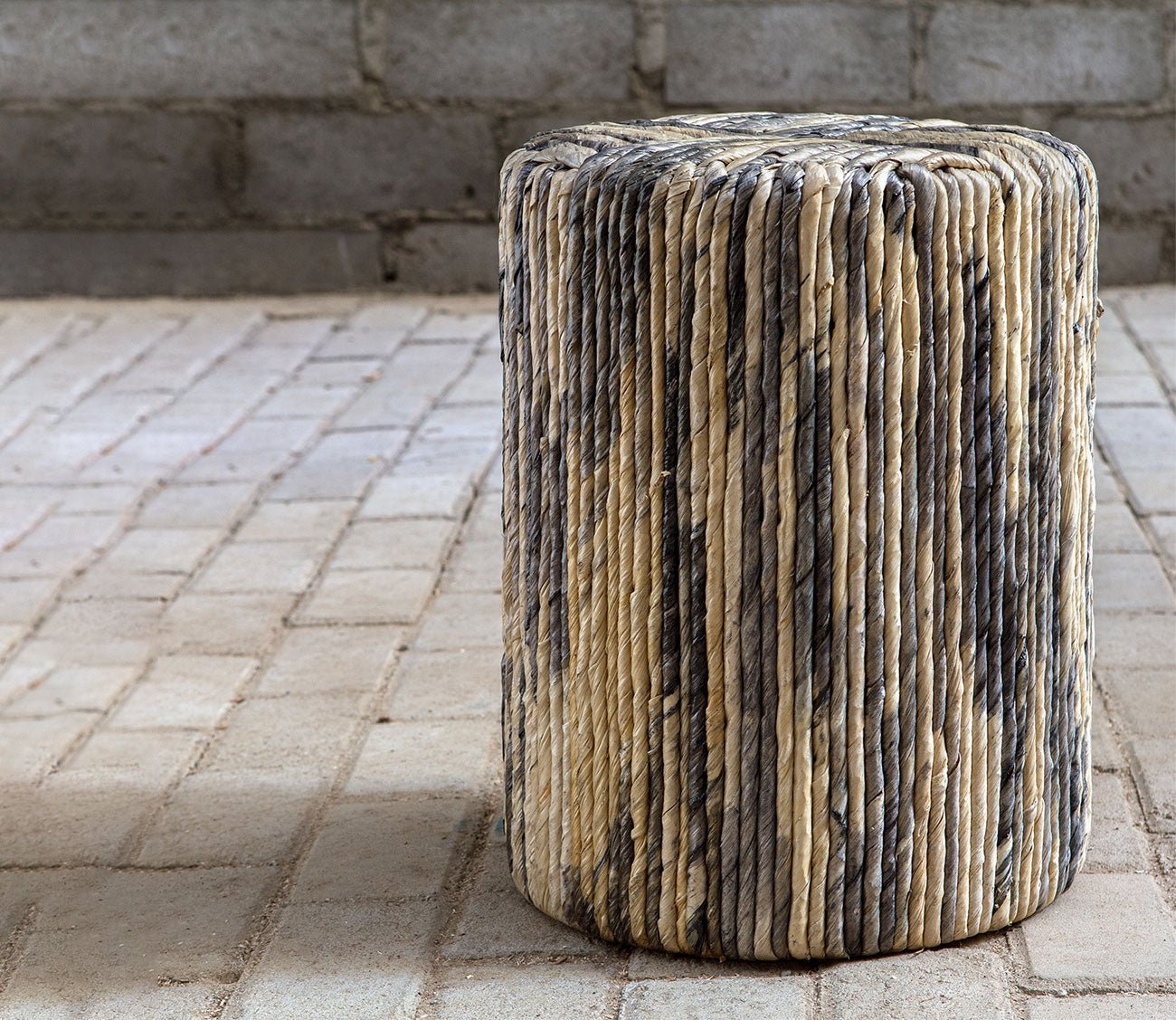 Sunda Woven Accent Stool by Uttermost