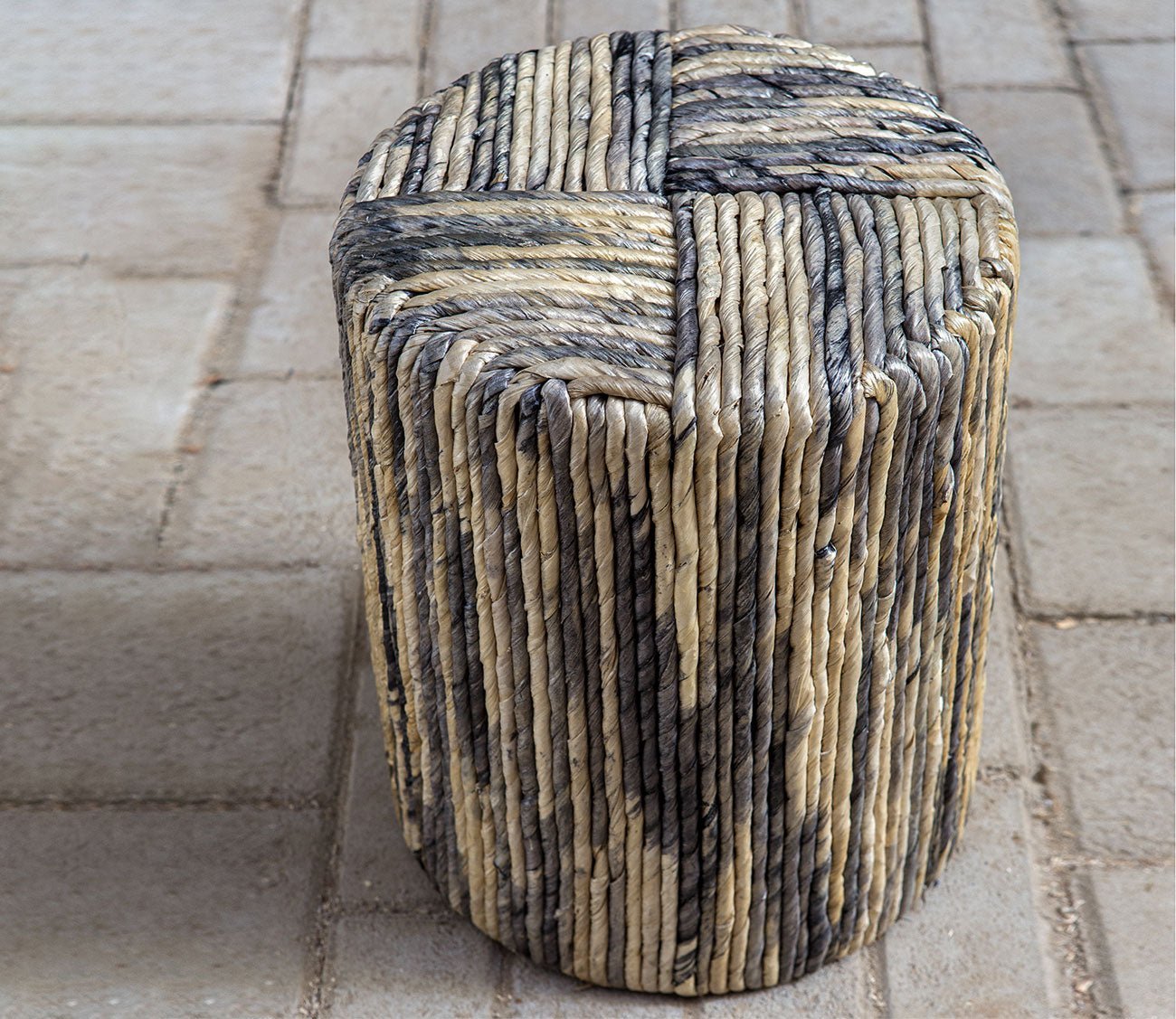 Sunda Woven Accent Stool