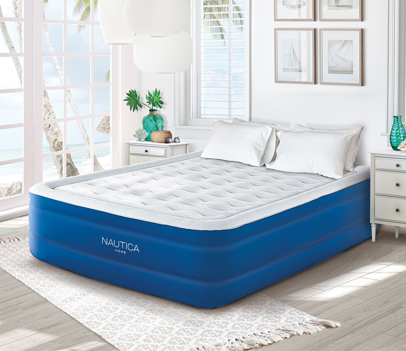 Support Aire Pillow Top Air Mattress by Nautica