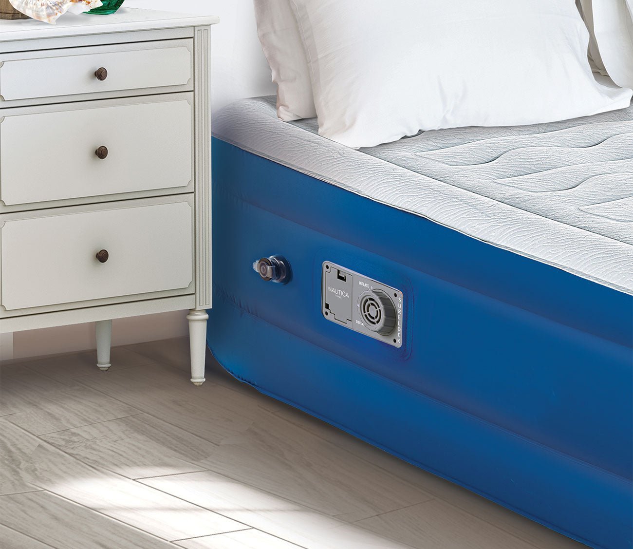 Support Aire Pillow Top Air Mattress by Nautica
