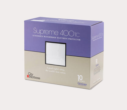 Supreme 3 Waterproof Mattress Protector by City Mattress
