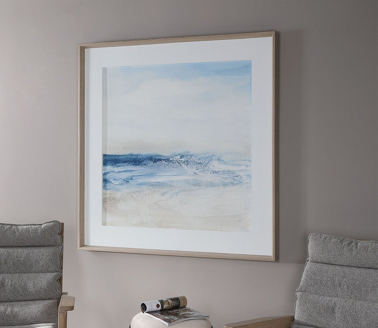 Surf And Sand Framed Print by Uttermost