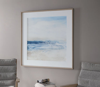 Surf And Sand Framed Print by Uttermost
