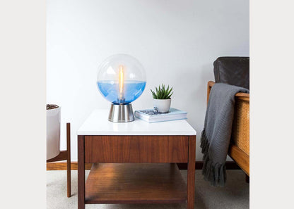 Surfrider Ocean Blue Table Lamp by Nova Lighting