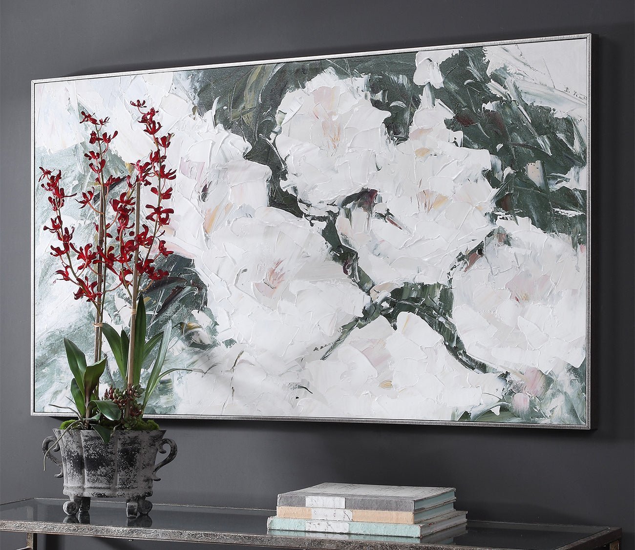 Sweetbay Magnolias Hand Painted Canvas