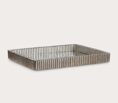 Talmage Silver Mirrored Tray by Uttermost